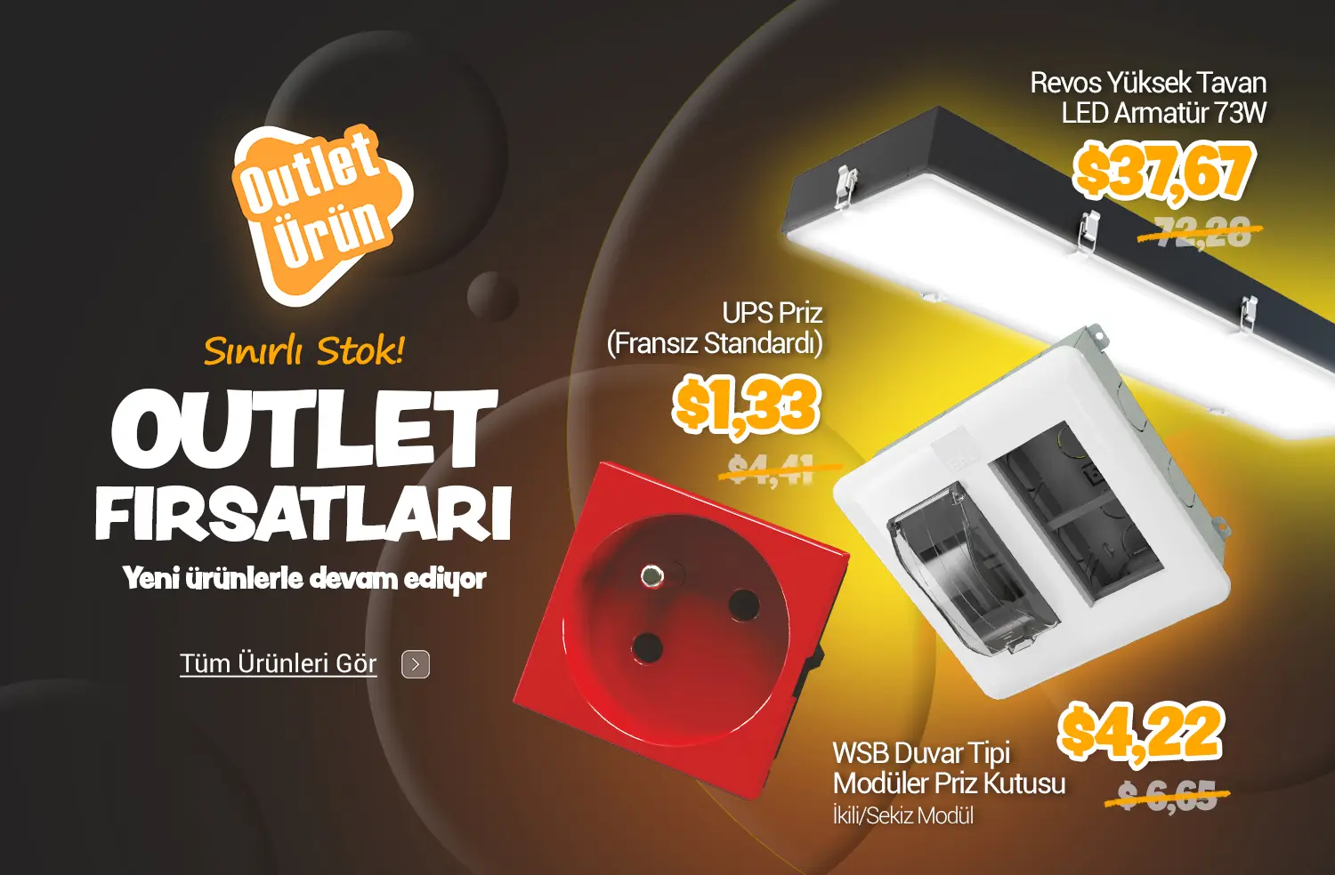 Outlet Ürünler - elektrikticaret.com