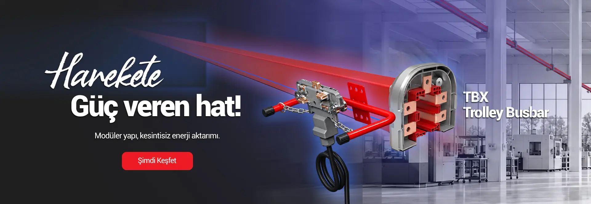 trolley busbar - hareketli busbar