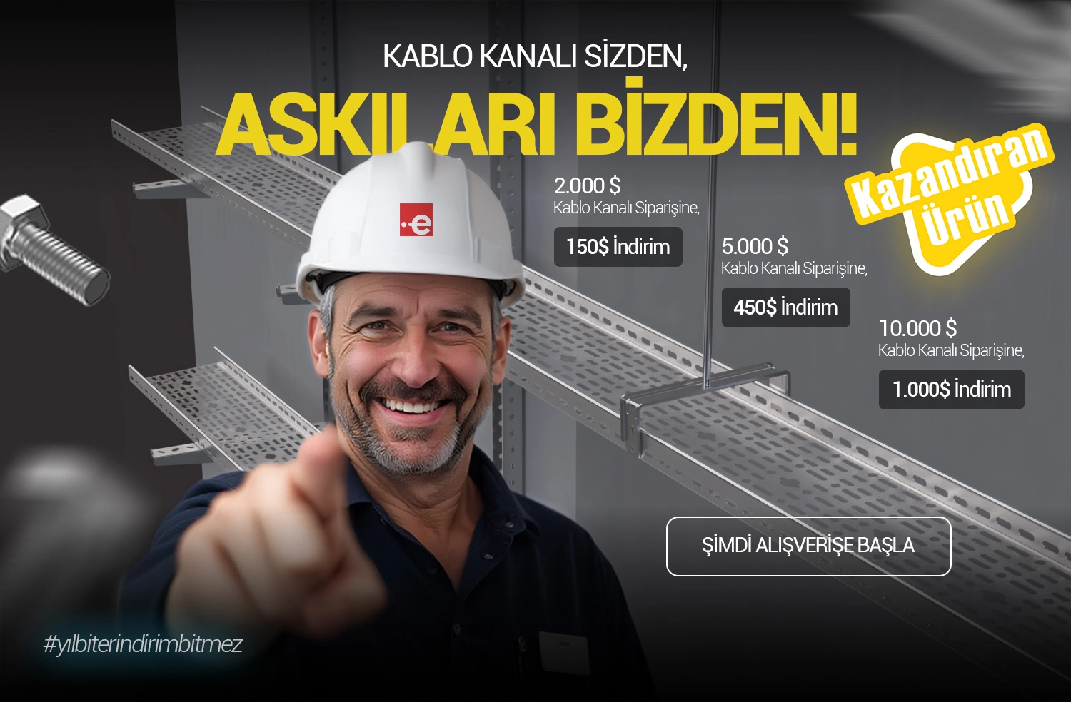Askıda İndirim Bizden Kampanyası - Elektrik Ticaret