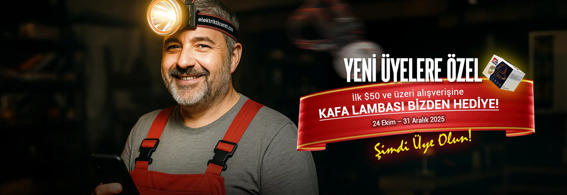 Üyelik Kampanyası - Elektrik Ticaret 